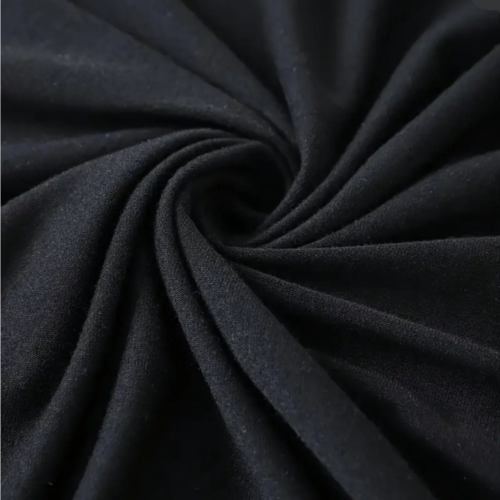 Black Graphic Crew Neck T-Shirt - Picture 3 of 3